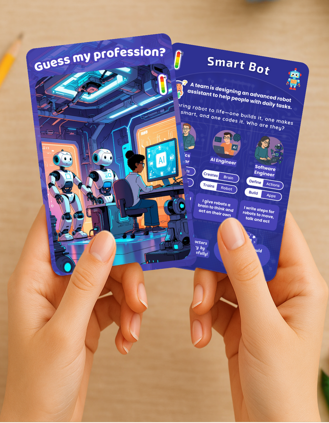 Profession Riddle Express - Learn 75+ Professions by Solving 30 Real-Life Scenarios