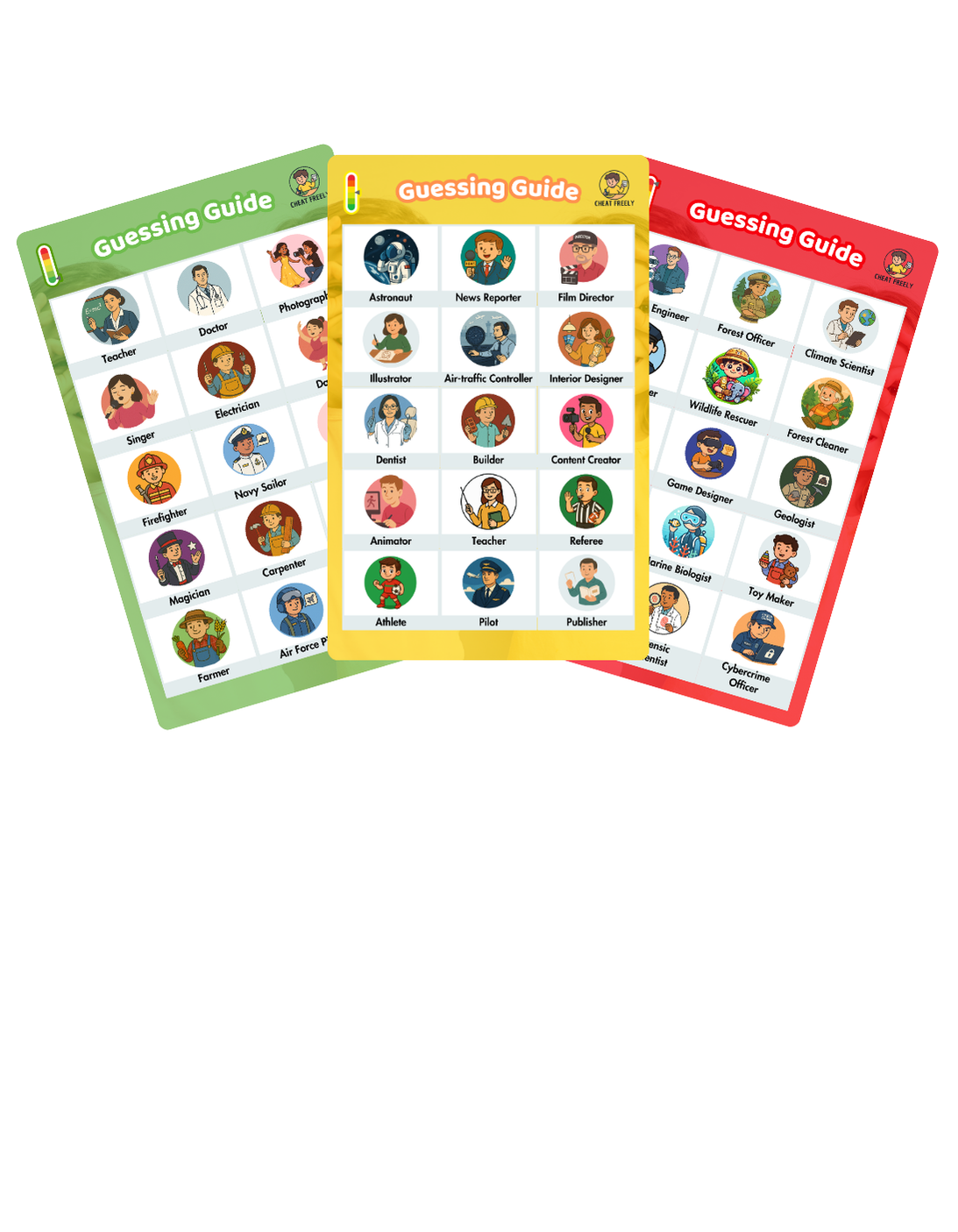 Profession Riddle Express - Learn 75+ Professions by Solving 30 Real-Life Scenarios