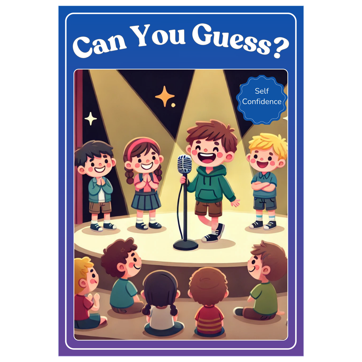 Emotion Express- Affirmation Cards for Kids Ages (3-6)