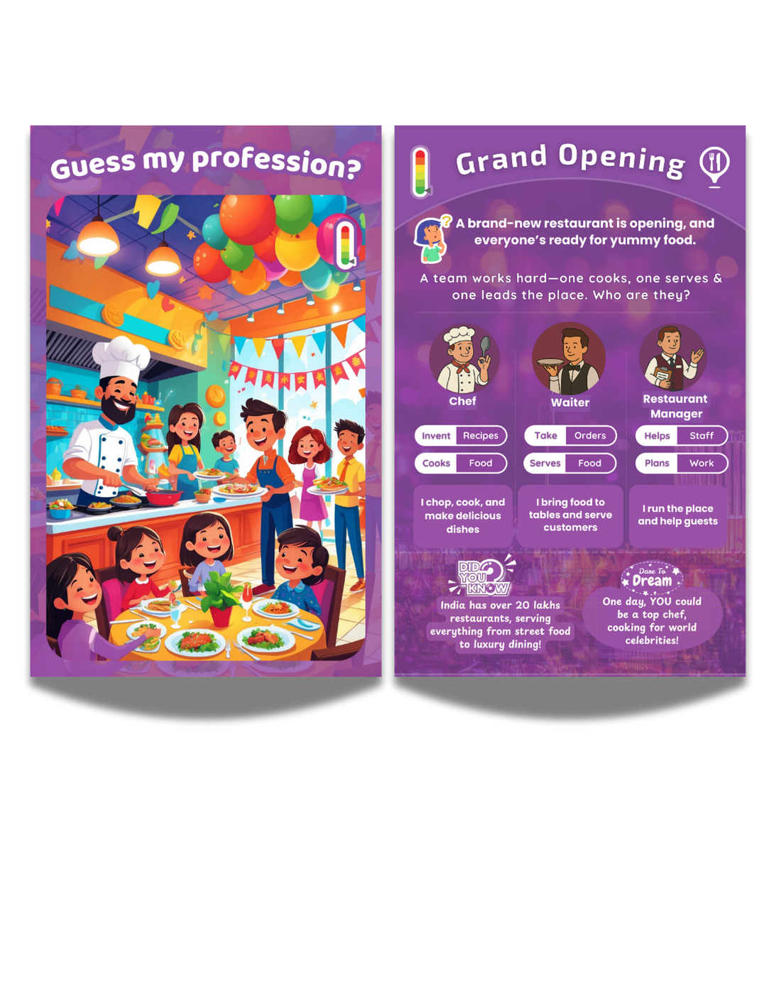 Profession Riddle Express - Learn 75+ Professions by Solving 30 Real-Life Scenarios