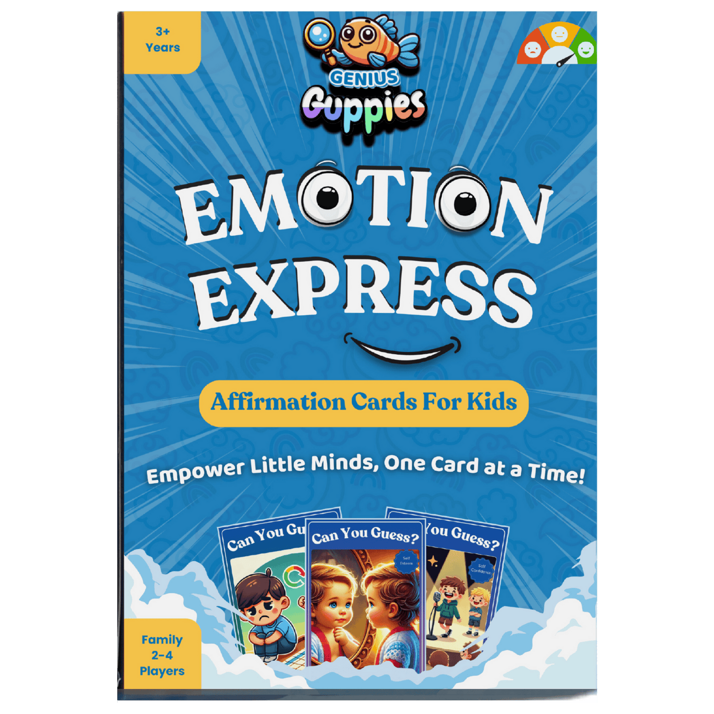 Emotion Express- Affirmation Cards for Kids Ages (3-6)